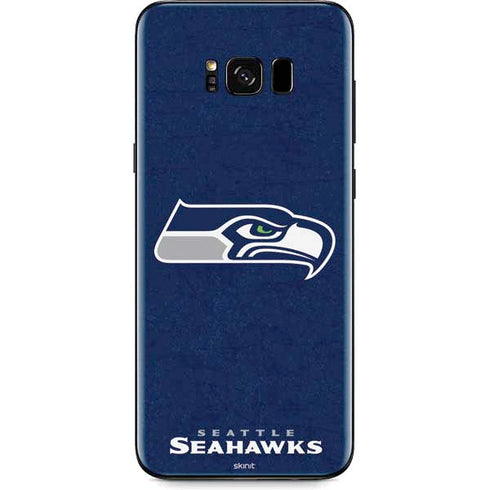 NFL Seattle Seahawks Distressed Galaxy S8 Plus Skin