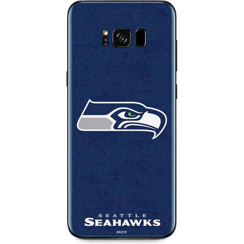 NFL Seattle Seahawks Distressed Galaxy S8 Skin