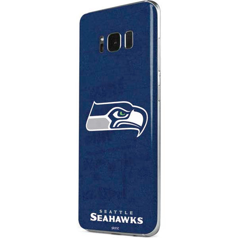 NFL Seattle Seahawks Distressed Galaxy S8 Skin