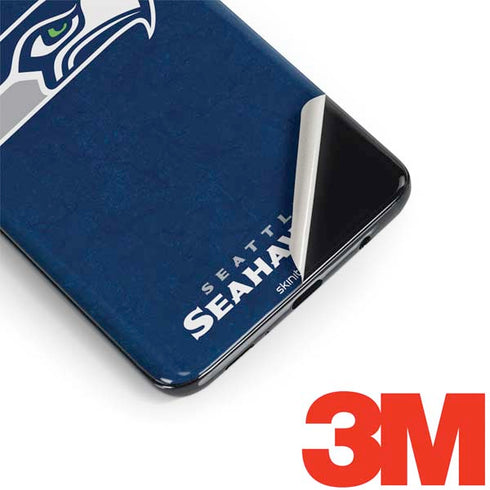 NFL Seattle Seahawks Distressed Galaxy S9 Plus Skin