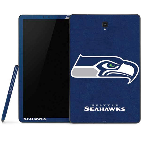 NFL Seattle Seahawks Distressed Samsung Galaxy Tab Skin