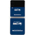 NFL Seattle Seahawks Distressed Galaxy Z Flip3 5G Skin