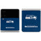 NFL Seattle Seahawks Distressed Galaxy Z Flip4 5G Skin
