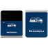 NFL Seattle Seahawks Distressed Galaxy Z Flip4 5G Skin