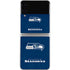 NFL Seattle Seahawks Distressed Galaxy Z Flip4 5G Skin