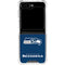 NFL Seattle Seahawks Distressed Galaxy Z Flip5 5G Clear Case