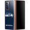 NFL Seattle Seahawks Distressed Galaxy Z Fold2 5G Skin