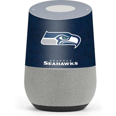 NFL Seattle Seahawks Distressed Google Home Skin