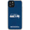 NFL Seattle Seahawks Distressed iPhone 11 Pro Clear Case