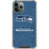 NFL Seattle Seahawks Distressed iPhone 11 Pro Max Clear Case