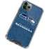 NFL Seattle Seahawks Distressed iPhone 11 Pro Max Clear Case