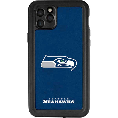 NFL Seattle Seahawks Distressed iPhone 11 Pro Max Waterproof Case