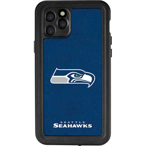 NFL Seattle Seahawks Distressed iPhone 11 Pro Waterproof Case