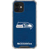 NFL Seattle Seahawks Distressed iPhone 12 Mini Clear Case