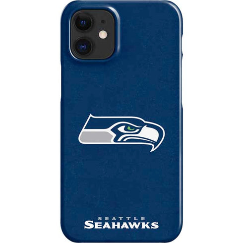 NFL Seattle Seahawks Distressed iPhone 12 Mini Lite Case