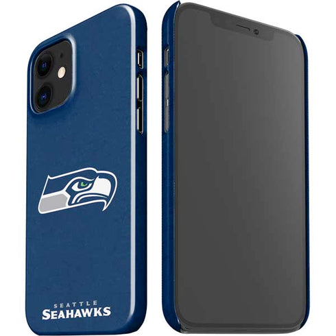 NFL Seattle Seahawks Distressed iPhone 12 Mini Lite Case