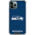 NFL Seattle Seahawks Distressed iPhone 12 Pro Clear Case