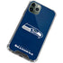 NFL Seattle Seahawks Distressed iPhone 12 Pro Clear Case