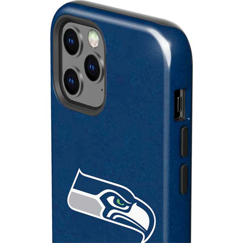 NFL Seattle Seahawks Distressed iPhone 12 Pro Impact Case