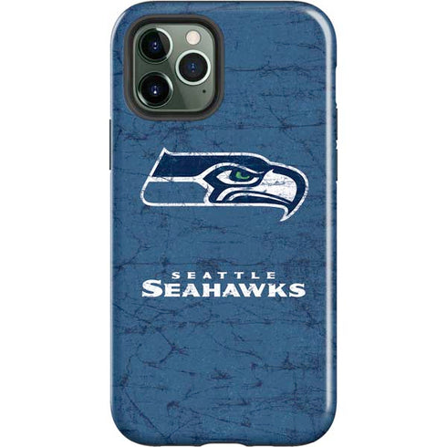 NFL Seattle Seahawks Distressed iPhone 12 Pro Max Impact Case