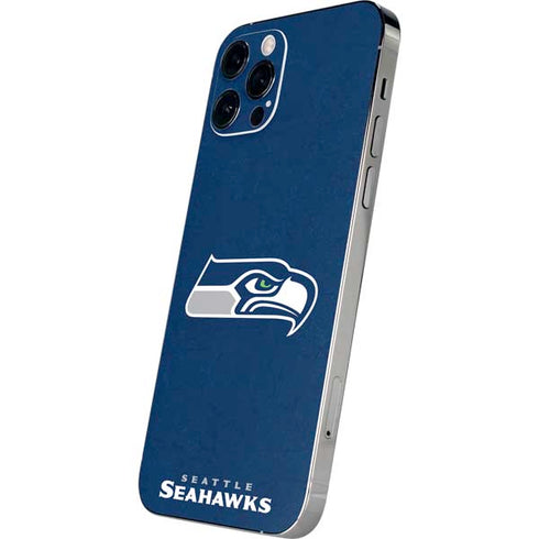 NFL Seattle Seahawks Distressed iPhone 12 Pro Max Skin