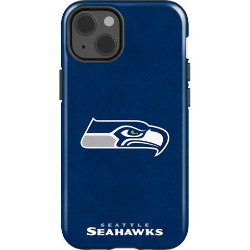 NFL Seattle Seahawks Distressed iPhone 13 Impact Case