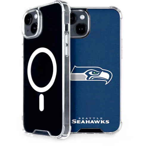 NFL Seattle Seahawks Distressed iPhone 13 MagSafe Case