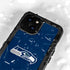 NFL Seattle Seahawks Distressed iPhone 13 Mini Waterproof Case