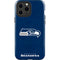 NFL Seattle Seahawks Distressed iPhone 13 Pro Max Impact Case