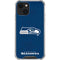 NFL Seattle Seahawks Distressed iPhone 14 Clear Case