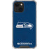 NFL Seattle Seahawks Distressed iPhone 15 Plus Clear Case