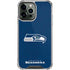 NFL Seattle Seahawks Distressed iPhone 14 Pro Max Clear Case