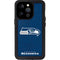 NFL Seattle Seahawks Distressed iPhone 14 Pro Waterproof Case