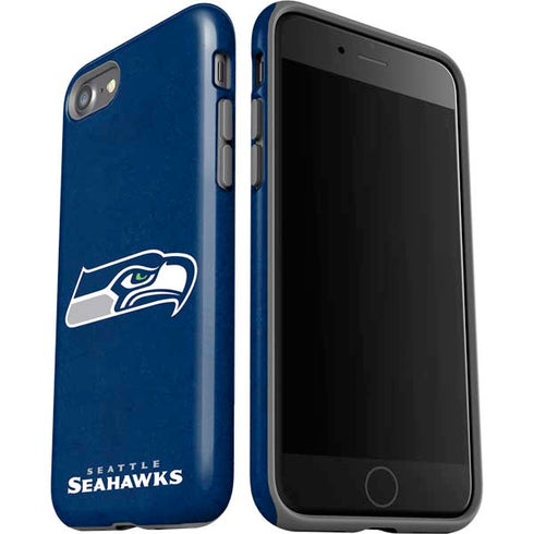 NFL Seattle Seahawks Distressed iPhone SE (2nd & 3rd Gen) Pro Case