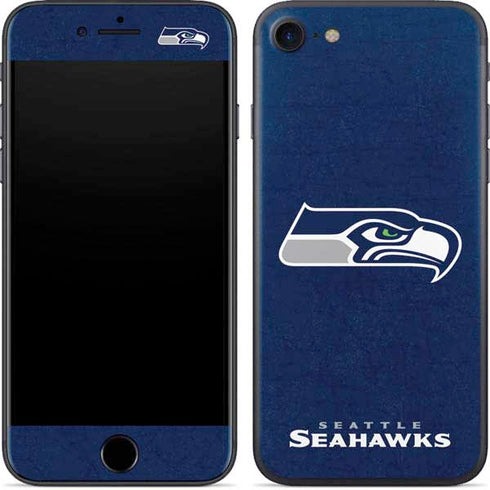 NFL Seattle Seahawks Distressed iPhone SE (2nd & 3rd Gen) Skin