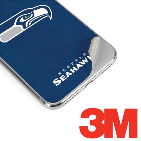 NFL Seattle Seahawks Distressed iPhone XS Max Skin