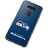 NFL Seattle Seahawks Distressed LG K51/Q51 Clear Case