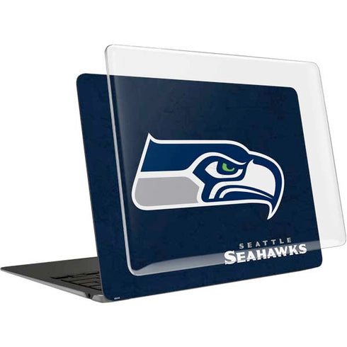 NFL Seattle Seahawks Distressed MacBook Air 13in (2020) Case plus Skin