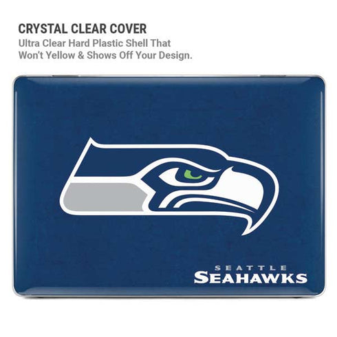 NFL Seattle Seahawks Distressed MacBook Air 15in (2023-2025) Case plus Skin