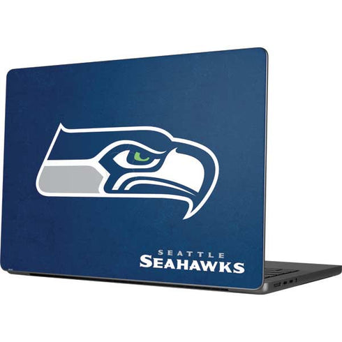 NFL Seattle Seahawks Distressed MacBook Pro 14in (2021-24) Skin
