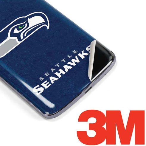 NFL Seattle Seahawks Distressed Moto E5 Plus Skin