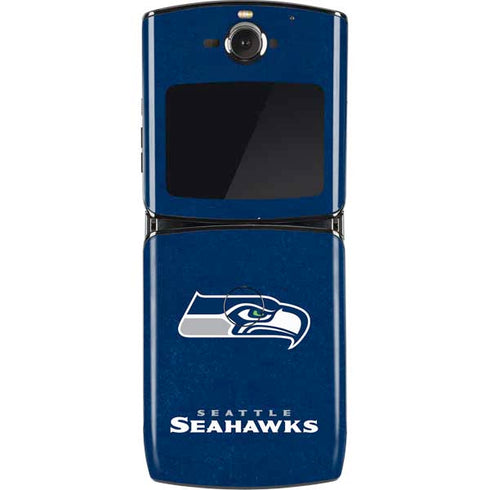 NFL Seattle Seahawks Distressed Motorola RAZR Skin
