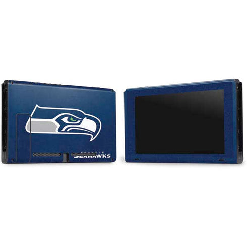 NFL Seattle Seahawks Distressed Nintendo Switch Bundle Skin