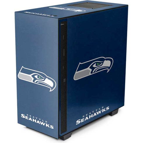 NFL Seattle Seahawks Distressed NZXT H510 Compact ATX Mid-Tower Case Skin