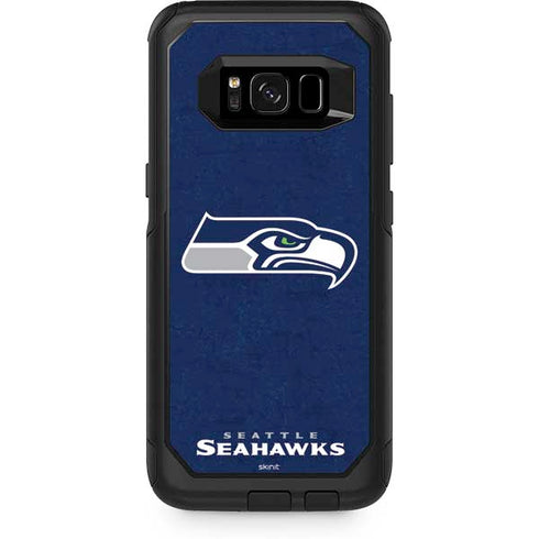 NFL Seattle Seahawks Distressed Otterbox Commuter Galaxy Skin