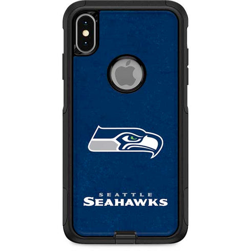 NFL Seattle Seahawks Distressed Otterbox Commuter iPhone Skin