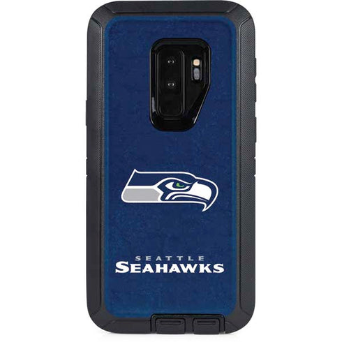 NFL Seattle Seahawks Distressed Otterbox Defender Galaxy Skin
