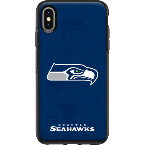 NFL Seattle Seahawks Distressed Otterbox Symmetry iPhone Skin