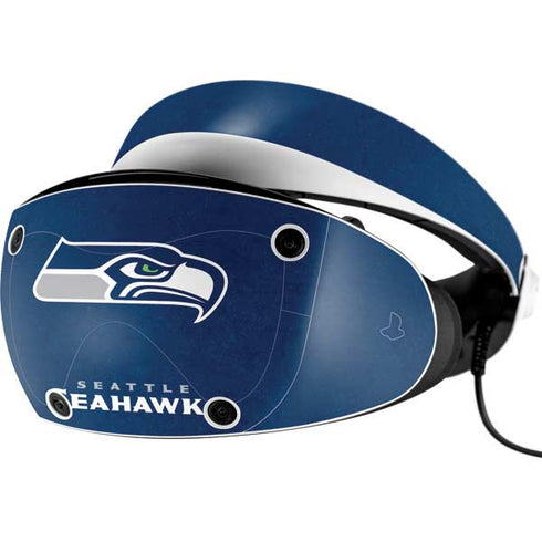 NFL Seattle Seahawks Distressed PlayStation VR2 Skin