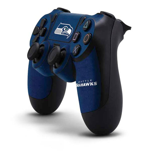 NFL Seattle Seahawks Distressed PS4 Controller Skin